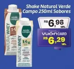 Comper Shake Natural Verde Campo Sabores oferta