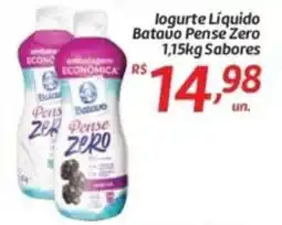 Comper logurte Líquido Batavo Pense Zero Sabores oferta
