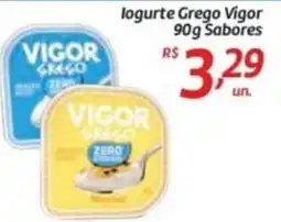 Comper logurte Grego Vigor Sabores oferta