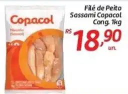 Comper Filé de Peito Sassami Copacol Cong. oferta
