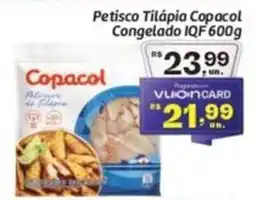 Comper Petisco Tilápia Copacol Congelado IQF oferta
