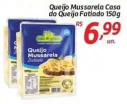 Comper Queijo Mussarela Casa do Queijo Fatiado oferta