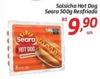 Comper Salsicha Hot Dog Seara Resfriado oferta