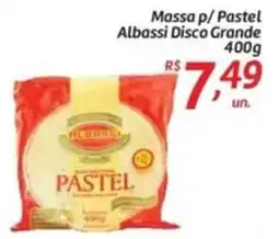 Comper Massa p/ Pastel Albassi Disco Grande oferta