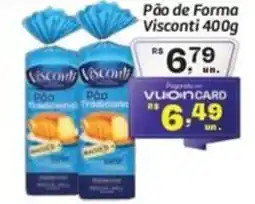 Comper Pão de Forma Visconti oferta