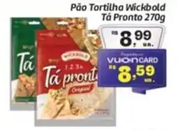 Comper Pão Tortilha Wickbold Tá Pronto oferta