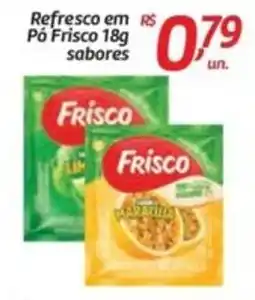 Comper Refresco em Pó Frisco sabores oferta