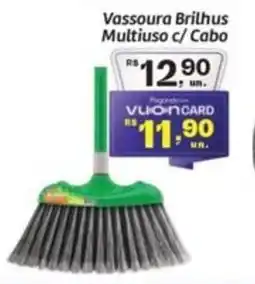 Comper Vassoura Brilhus Multiuso c/Cabo oferta
