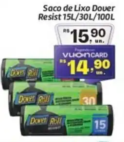 Comper Saco de Lixo Dover Resist oferta