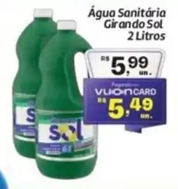 Comper Água Sanitária Girando Sol oferta
