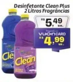 Comper Desinfetante Clean Plus Fragrâncias oferta