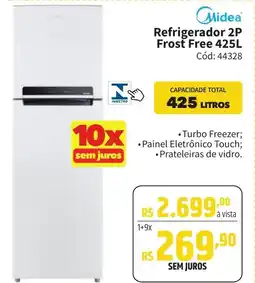 Deltasul Midea Refrigerador 2P Frost Free oferta