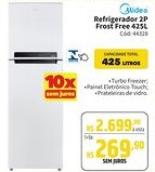 Deltasul Midea Refrigerador 2P Frost Free oferta