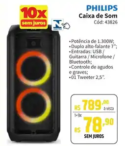 Deltasul PHILIPS Caixa de Som oferta