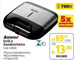 Deltasul Amvox Grill e Sanduicheira oferta