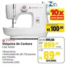 Deltasul SINGER Máquina de Costura oferta