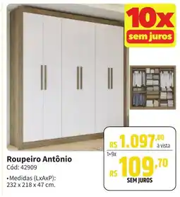 Deltasul Roupeiro Antônio oferta