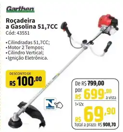 Deltasul Garthen Roçadeira a Gasolina 51,7CC oferta