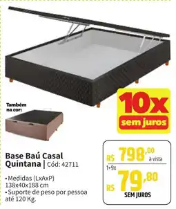 Deltasul Base Baú Casal Quintana oferta