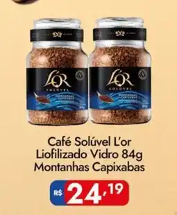 Supermercados Rondon Café Solúvel L'or Liofilizado Vidro oferta