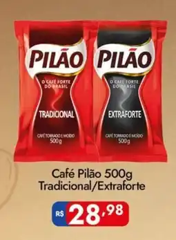 Supermercados Rondon Café Pilão oferta