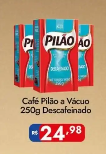 Supermercados Rondon Café Pilão a Vácuo Descafeinado oferta