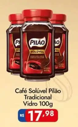 Supermercados Rondon Café Solúvel Pilão Tradicional Vidro oferta