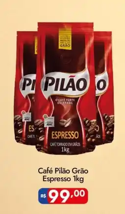 Supermercados Rondon Café Pilão Grão Espresso oferta