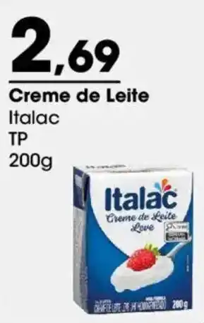 Zaffari Creme de Leite Italac TP oferta