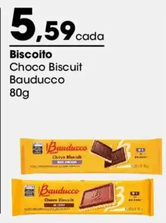 Zaffari Biscoito Choco Biscuit Bauducco oferta
