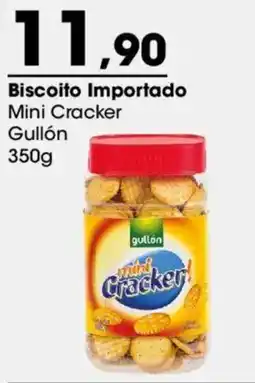 Zaffari Biscoito Importado Mini Cracker Gullón oferta