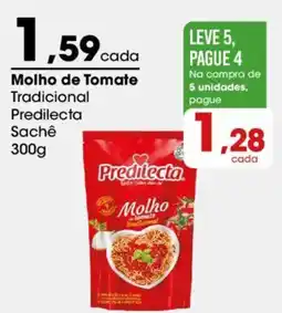 Zaffari Molho de Tomate Tradicional Predilecta Sachê oferta