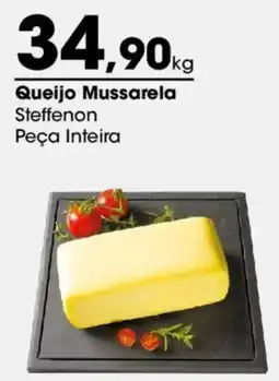 Zaffari Queijo Mussarela Steffenon Peça Inteira oferta
