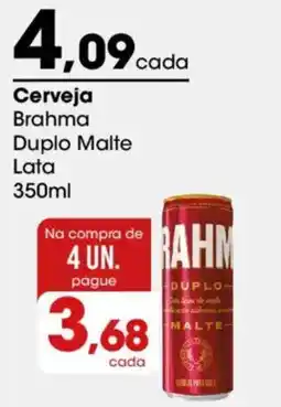 Zaffari Cerveja Brahma Duplo Malte Lata oferta