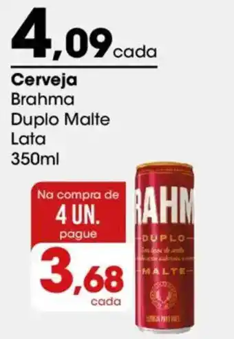 Zaffari Cerveja Brahma Duplo Malte Lata oferta