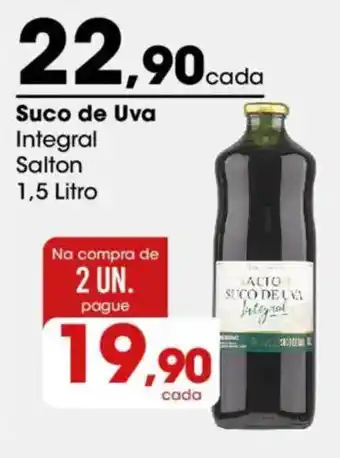 Zaffari Suco de Uva Integral Salton oferta