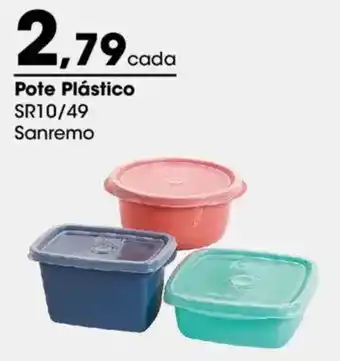 Zaffari Pote Plástico SR10/49 Sanremo oferta