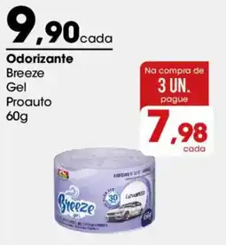 Zaffari Odorizante Breeze Gel Proauto oferta