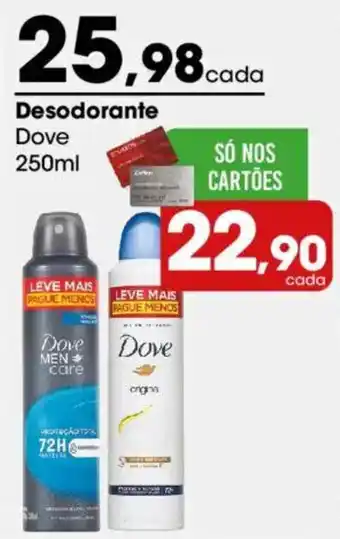 Zaffari Desodorante Dove oferta