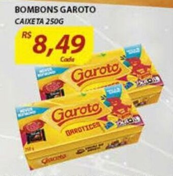 Assaí Atacadista Bombons Garoto 250g oferta