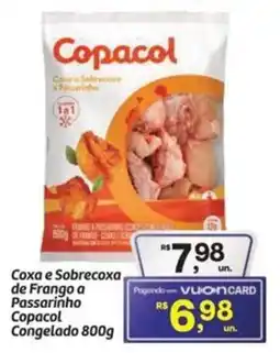 Fort Atacadista Coxa e Sobrecoxa de Frango a Passarinho Copacol Congelado oferta