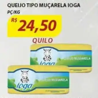 Assaí Atacadista Queijo Tipo Mucarela Ioga pc/kg oferta