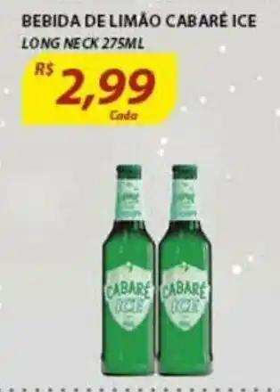 Assaí Atacadista Bebida de Limao Cabare Ice 275ml oferta