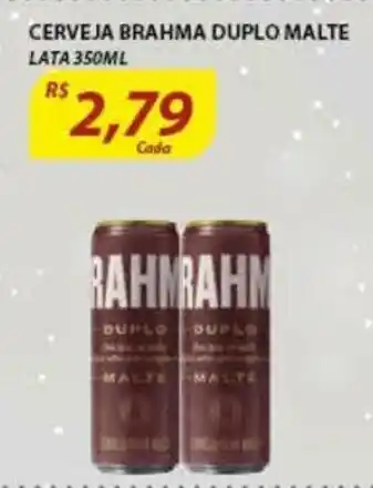 Cerveja Brahma Duplo Malte 350ml