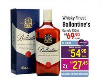 Muffato Whisky Finest Ballantine's 750ml oferta