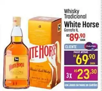 Muffato Whisky Tradicional White Horse 1L oferta