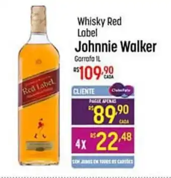 Muffato Whisky Red Label Johnnie Walker 1L oferta