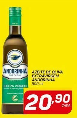 GBarbosa Azeite de oliva extravirgem andorinha 500ml oferta