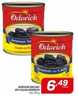 GBarbosa Ameixas secas/ em calda oderich oferta