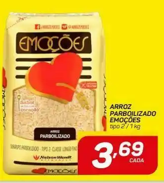 GBarbosa Arroz parboilizado emoções kg oferta